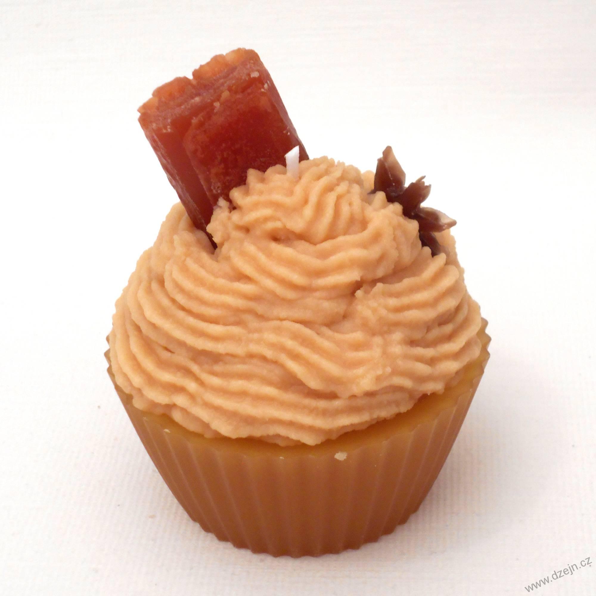 Svíčka skořicový cupcake