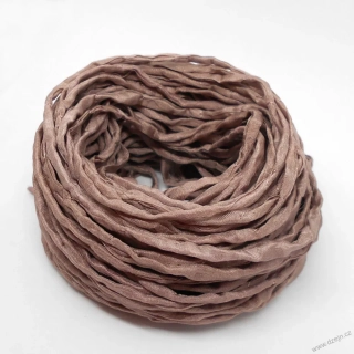 Hedvábná šňůrka caffe latte