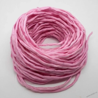 Hedvábná šňůrka růžová