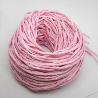 Hedvábná šňůrka světle růžová