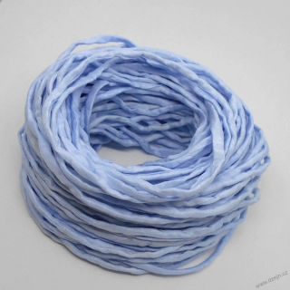 Hedvábná šňůrka svěle modrá