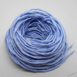 Hedvábná šňůrka svěle modrá